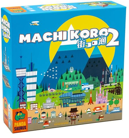 Machi Koro Pandasaurus 2 - Gioco da tavolo indipendente - Gioco di dadi rapido per adulti e bambini - Età 10+ - 2-5 giocatori - 45 minuti - Inglese