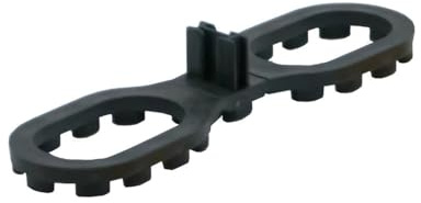 Sanpro Terrassen Abstandshalter für Terrassendielen, Fugenstärke 4 mm, Anzahl 500 Stück (Abstand Abstandhalter Halter) (Pack à 500 Stück)