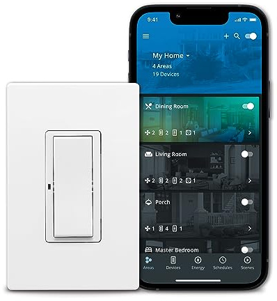 Eaton Wi-Fi Smart Home Switch Works with Hey Google and Alexa, Color Change Kit (White/Light Almond/Ivory)