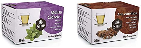 Ship Melisa Infusion, 25 Bolsitas & ANIS ESTRELLADO infusion 25bolsitas