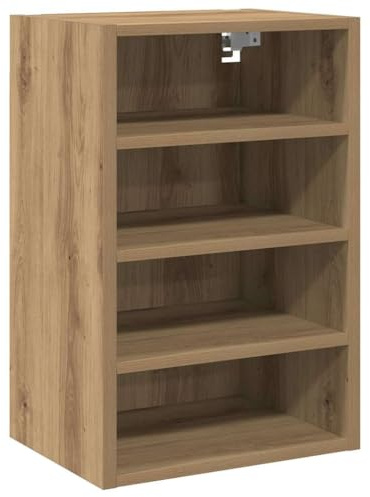 vidaXL Hängeschrank Riga Artisan-Eiche 40x29,5x60 cm Holzwerkstoff