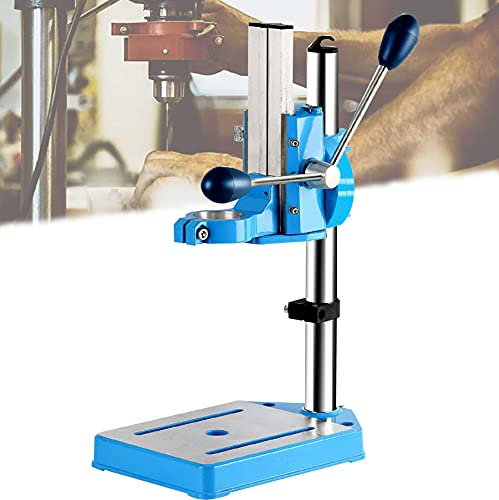 LYFDPN Drill Press Stand for Hand Drill, Bench Drill Press Stand, Benchtop Drill Presses Workbench Wood Drilling Machine (A)