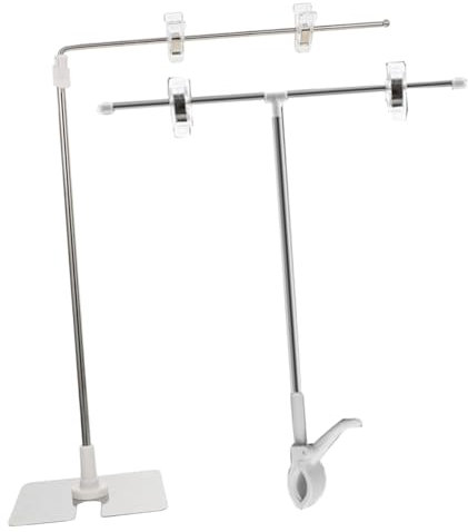 STOBOK Espositori Per Poster Regolabili Porta Menu Da Tavolo Costruzione Per Negozi Dettaglio E Mostre