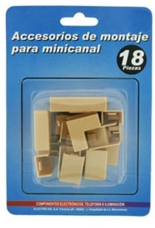 Gouttière - kit de 18 pièces, taille 15 x 10 cm, fabriqué en pin, idéal pour organiser les câbles et améliorer l'esthétique