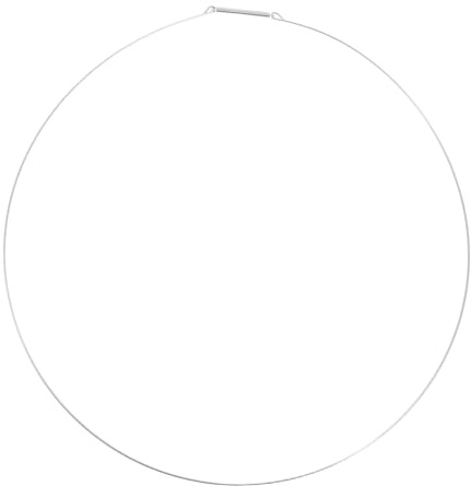 Anneau de Retenue Porte Joint pour Lave Linge Frontal Acier 35cm Argenté | Fil D’acier, Ajustement Sécurisé et Compatibilité, Aide à Limiter les Fuites, Installation Simple
