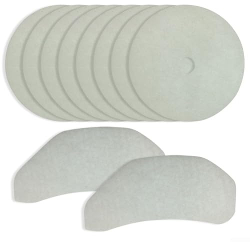 Filtres en tissu de rechange durables pour une utilisation dans une variété de marques, y compris pour les séchoirs Sonya et Panda (lot de 10)