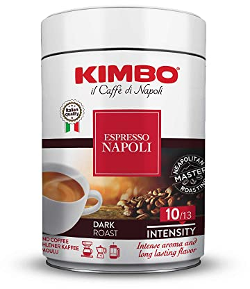 Kimbo Espresso Napoletano Ground Coffee - 250g Tin