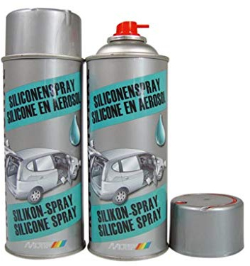 Motiv 000562, 400 ml dos silikonspray, transparent, en storlek