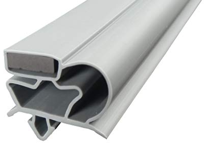 magnet-shop - Junta magnética (perfil grande, C, 2500 mm, incluye cinta magnética), color gris