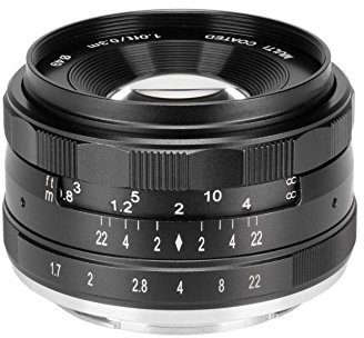 Meike Optics MK 35mm f1.7 Weitwinkel Objektiv, manueller Fokus für Fuji