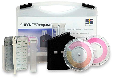 Lovibond TestKit CHECKIT Comparator Chlor + pH Wasseranalyse für Pools/Schwimmbecken