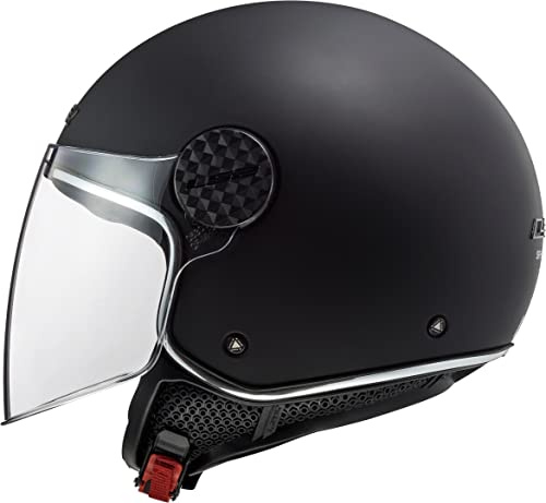 LS2, Jet-Motorradhelm SPHRE LUX Matt Black, XL
