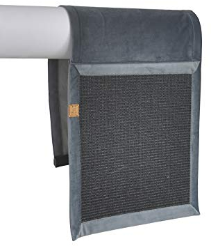 Kratzmatte Kratzschutz Sofa Matte für Katze Schutzhülle für Couch Kratzteppich Für Katze Sizal Hohe Qualität (Grau)