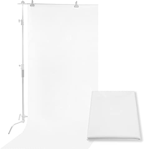 Selens 4 x 1,7 m, difusor de tela, nailon, seda, blanco, difusión, modificador de luz sin costuras, para iluminación de fotografía, softbox y tiendas de luz