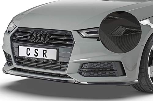 CSR-Automotive Cup-Spoilerlippe mit ABE Kompatibel mit/Ersatz für Audi A4 B9 8W S-Line / S4 B9 8W CSL377-M