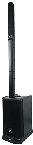 JBL Professional EON ONE Mk2 Active Battery-Powered Column Line Array Speaker System, 1500W Peak Power, 10, Bluetooth Wireless Audio, 5 Channel Mixer, Portable PA for DJs, Musicians, Events, Black