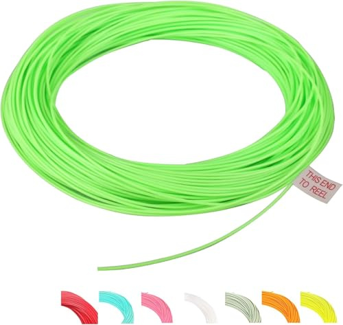Maimumcatch Bestpreis Fliegenfischen Schnur, Schwimmende Fliegenschnur&Fliegenschnur Combo mit Backing Vorfach und Tippet (1F/2F/3F/4F/5F/6F/7F/8F/9F/10F)