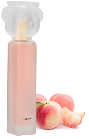 Lady Perfume - Jasmine, Apples, Pear, Peach, Rose, Peony, Sandalwood, Cedar - Exquisite Cute Long Lasting Light Fragrance Floral Fruity Faint Scent Perfume Gift 20ML
