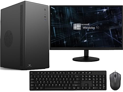 Veno Scorp Budget Gaming PC 21.5” Bundle Intel Core i5-8GB RAM - 500GB HDD – GT 710 2GB V200 Computer Case - WINDOWS 10