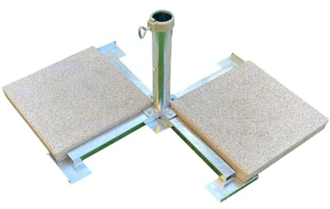 STABIELO BETONPLATTEN 50 x 50 cm Schirmständer für 55 ø mm Schirmstöcke - Made Baden Württemberg