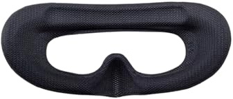 Generisk ögonkudde för DJI AVATA 2 glasögon 3 skumdyna svamp ansiktsmask bekväm ögonmask svettsäker halkfri tvättbar ögondyna anti-läckage ansiktsmask kudde ersättning (svart)