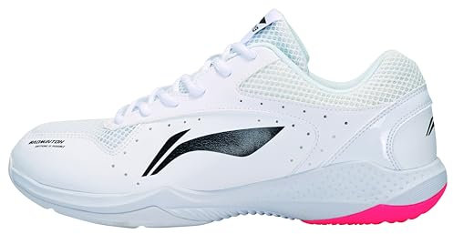 LI-NING Badmintonschuh Donner Training Hallenschuh Indoorschuh Unisex (weiß, EU Schuhgrößensystem, Erwachsene, Numerisch, M, 41)