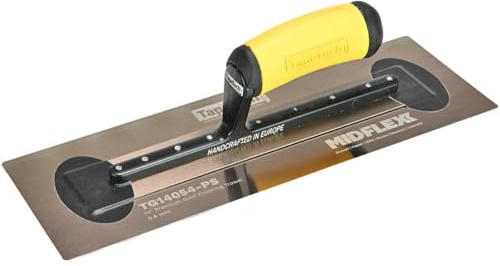 TapeTech 14 x 4.7 Gold Stainless Steel Finishing Trowel