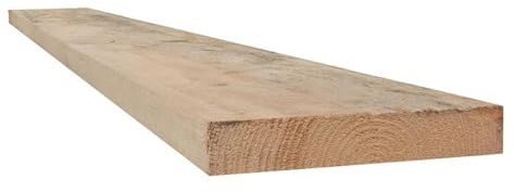 Snowdon Timber Factory Reject Unbanded Scaffold Board (L) 975mm (W) 225mm (T) 36mm 4 Pack