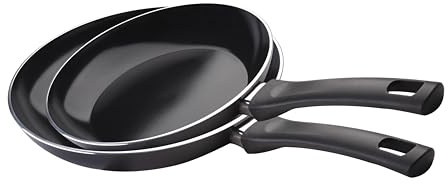 Berndes Daily Edition Young Bratpfannen Set 24 cm & 28 cm – Aluminium-Pfannen mit b.nature Quarzversiegelung ohne PFAS – für alle Herdarten inklusive Induktion – spülmaschinenfest