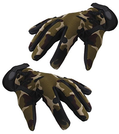 Gants doigt militaire pour hommes, protection pour tir Airsoft chasse M multicolore