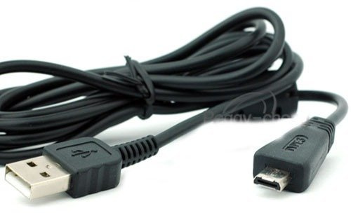 Cavo di ricambio USB Sony / Cavo di ricarica batteria VMCMD3 per fotocamere digitali Cyber-shot dsc-h70, dsc-hx7 V, dsc-hx9 V, dsc-hx100 V, dsc-t99, dsc-t110, CyberShot marca Dragon Trading