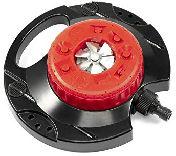 Multi Flächenregner Sprinkler Regner Rasensprenger Sprenger 9-Fach einstellbar
