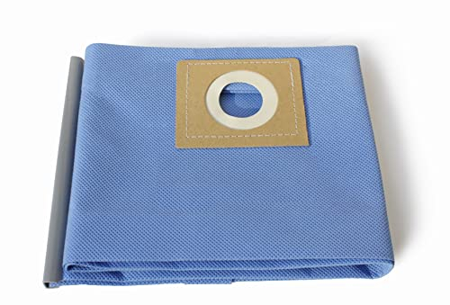 MI:KA:FI wiederverwendbarer Filterbeutel | Schmutzfangsack für Nass-Trockensauger + Industriesauger (20Liter // Beutelöffnung 55mm für z.B. Bosch AdvancedVac 20)