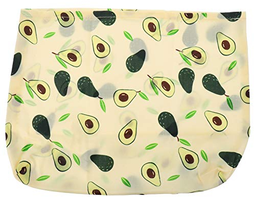 Angoily 1pc Beeswax Storage Bag Airtight Bread Container Pocket Organizer Pouch Beeswax Covers Make up Bag Organizer Cheese Container Snack Fruit Cotton Cloth Candy