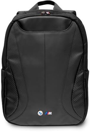 BMW Rucksack BMBP15SPCTFK 16 Schwarz Carbon&Leather Tricolor