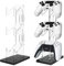 Nizirioo Controller Halter Controller Ständer: 3 Etagen Universal Controller Halterung & Headset Halter für Xbox Series, PS4, PS5, PS3, 4-In-1 Schreibtisch Zubehör PS4 Charger Zubehör