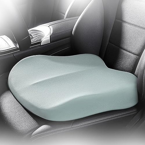 REHOOF Cojín Elevador para Asiento De Coche Asiento Elevador De Coche para Conductores Cortos, Cojín De Elevación para Alivio Y Comodidad, Aumenta El Campo De Visión En 3.9 Pulgada D
