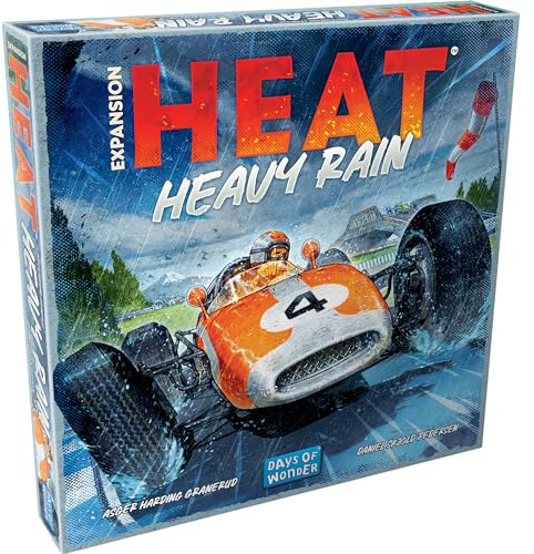 Days of Wonder Heat - Heavy Rain Expansion (DOW9102) für 7 Spieler ab 12 Jahren