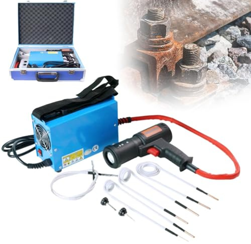 Magnetisk induktionsvärmarsats, högintensiv handhållen magnetisk uppvärmningsbultborttagningsverktyg Induktionsvärmebultborttagningsverktyg Flamfritt värmeverktyg för billastbil