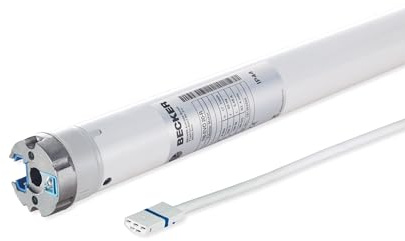 BECKER Rollladenantrieb mit elektronischer Endabschaltung der Evolution-Serie inkl. Bluetooth-Schnittstelle (BT) für Wickelwellen ab Ø 50 mm (20Nm (R20-17-EVO 20 R BT))
