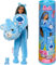 Barbie Cutie Reveal Care Bears Series Doll & Accessories Set with Grumpy Bear Plush Costume & 10 Surprises Including Color Change & Mini Bear, JCN96