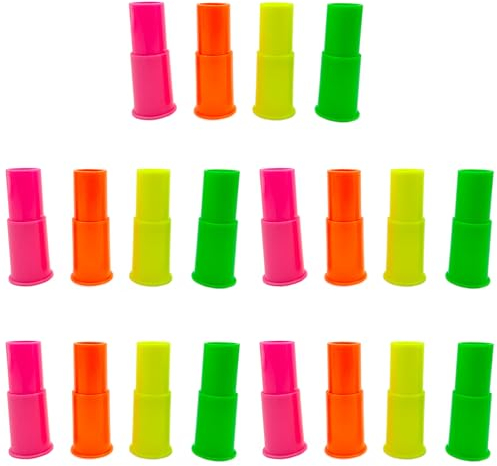 Niuhong 20 Pcs Party Noisemakers Multicoloured Manufacturers Noise Whistles Plastic Tube Funny Pipe Playing Musical Toys Gifts Children Party Birthday Carnival Random Color