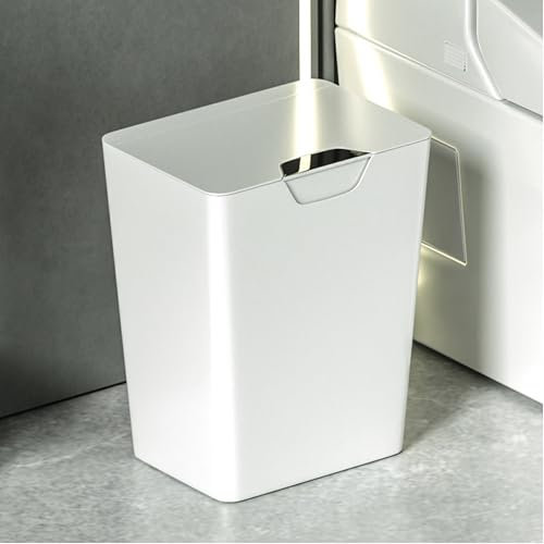 YEEFIGRO Smart Trash Can with Lid, Motion Sensor Automatic 4.2 Gallon Touchless Trash Bin, Waterproof & Rechargeable Battery-Powered for Home & Office, Bedroom, Kitchen (Dual Power)