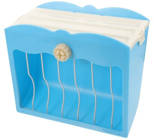 Happyyami Hängender Futterspender Für Nager Kunststoff- Feeder Mit Für Heu Und Futter Für Kaninchen Meerschweinchen Und Chinchillas Stilvollem Design Futterstation Für Kleine Haustiere