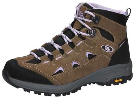 Brütting Unisex Mount Bear High Trekkingsstövlar, brun/lila, 43 EU, Brun lila, 43 EU
