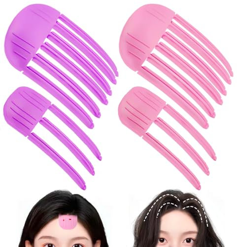 Volumen Clips Haare, 4 Stück Volumenclip für den Haaransatz, Volumen Haarklammern, Haarwurzeln Lifting Haarspangen für Fluffige Pony und Hohe Krone Frisur