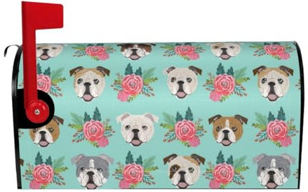 sttung Funda para buzón de correo con diseño de perro inglés, protege y embellece tu buzón hoy