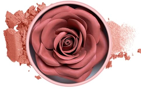 Fard 3D Rose Make up – Petalo infuso in polvere rosa setosa | Morbido tappetino arrossire | Lunga durata leggero e leggero fard fard per guance ragazze feste gathering events