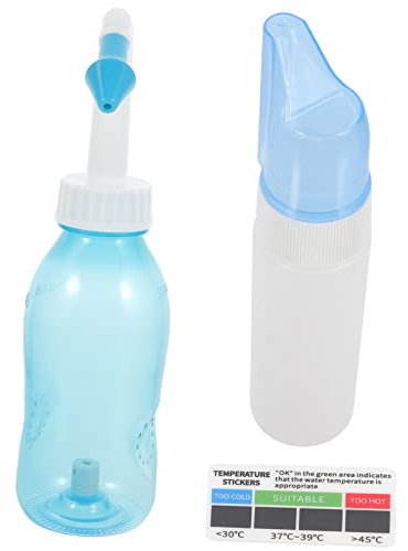 PACKOVE Per Irrigazione Nasale in Detergente Nasale Prodotto Per Pulizia Del Naso Portatile e Facile Usare