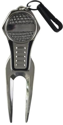 YueShengYCHUANG Marcatore E Strumento per Palline da Golf, Forchetta per Golfisti, a